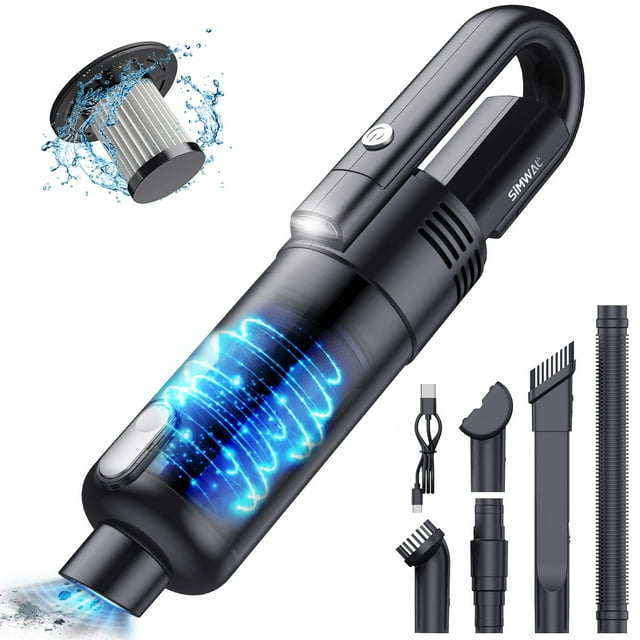 Handheld Vacuum Cleaner Cordless, Mini Portable Car Hand Vacuum Cleaner,  Powerful Suction Hand Vac, Rechargeable Lightweight Handheld Vacuum for  Home