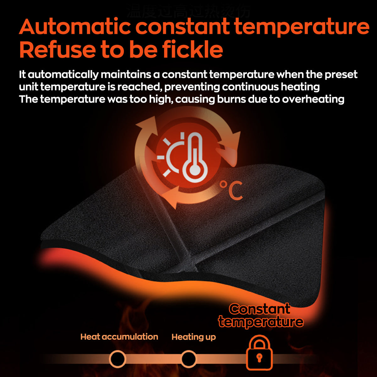 EVLIVE Car Seat Heater, Adjustable Temperature, Portable Seat Cushion 12V Universal, Fits All Vehicles