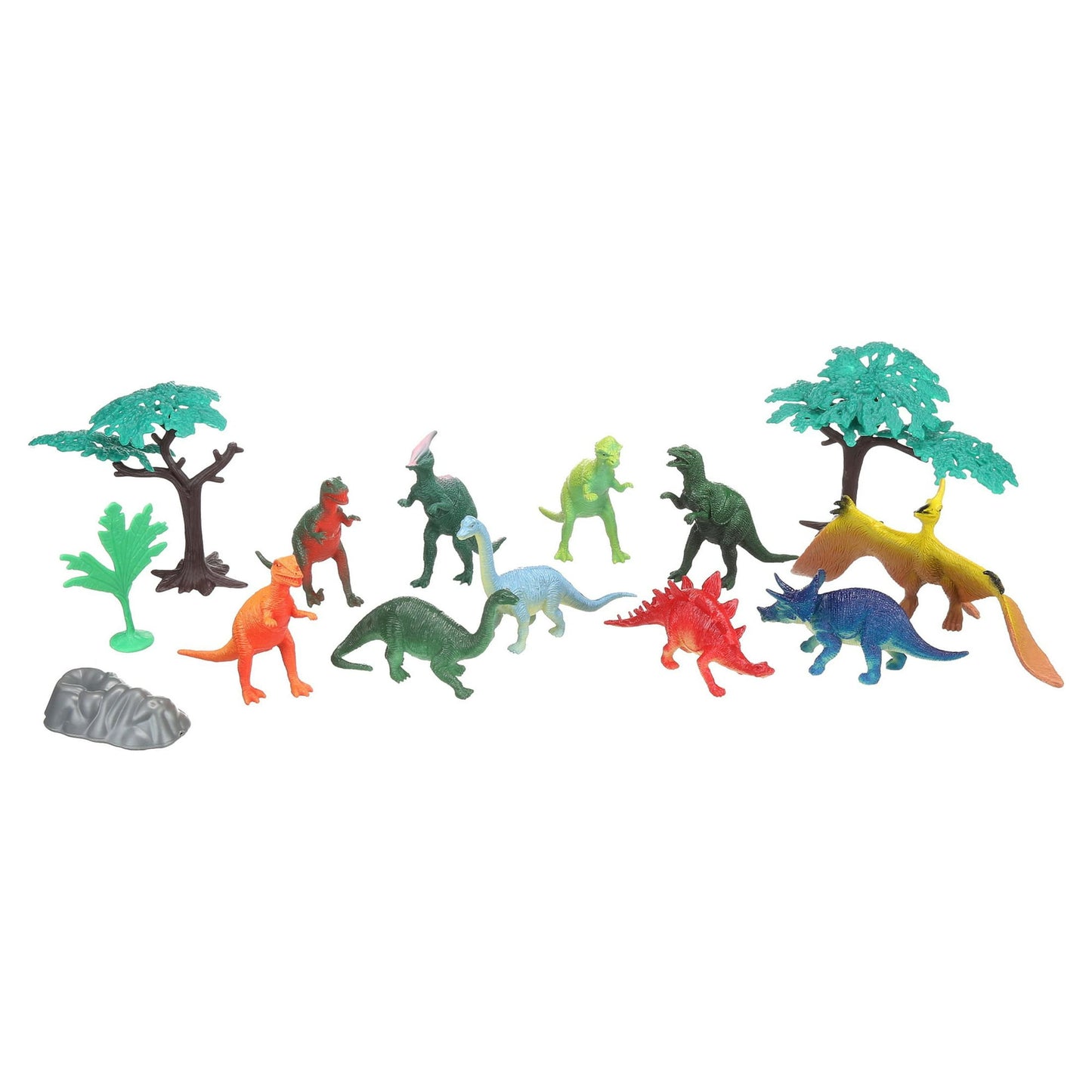 YoYFUN Dinosaur Toys for Kids, 54 PCS Dinosaur Play Sets, Activity Play Mat with Realistic Dino Figures, Great Gift for Boys Girls Kids 3-5-7